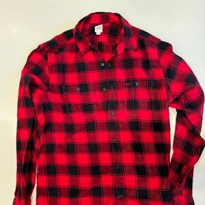 Red and black Gap Flannel - Large